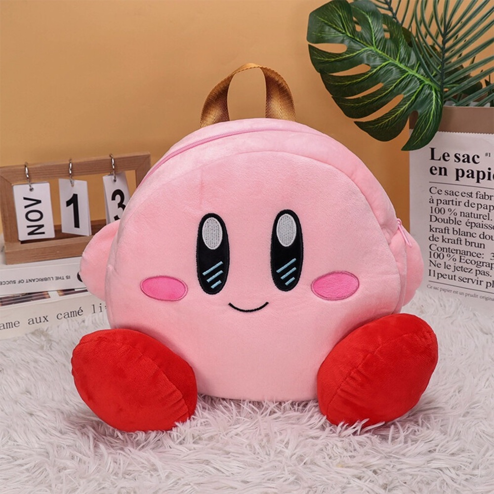Nintendo Kirby Plush Backpack –Character Bag – Bioworld